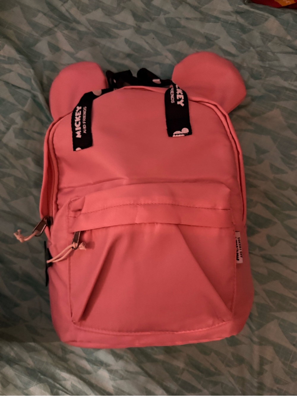Disney Joint Mickey Backpack-pink